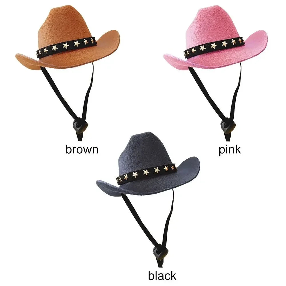 Sombrero de vaquero británico para mascotas