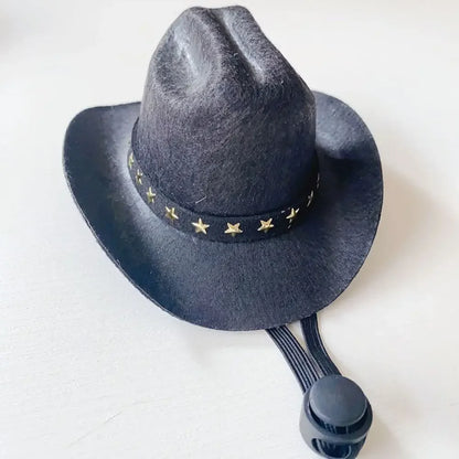 Sombrero de vaquero británico para mascotas